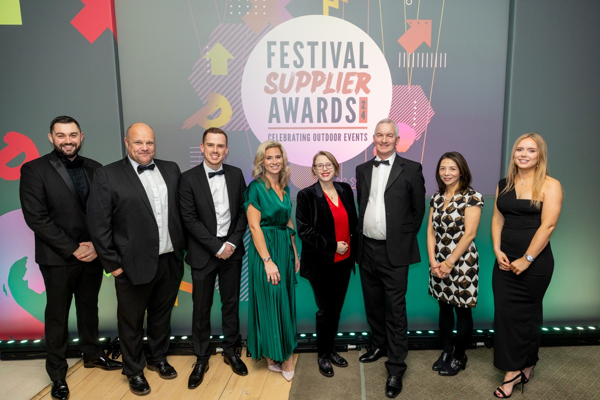 Aniseed Photo - Festival Supplier Awards 2024 - Jan 2024 - Dawsongroup tcs team