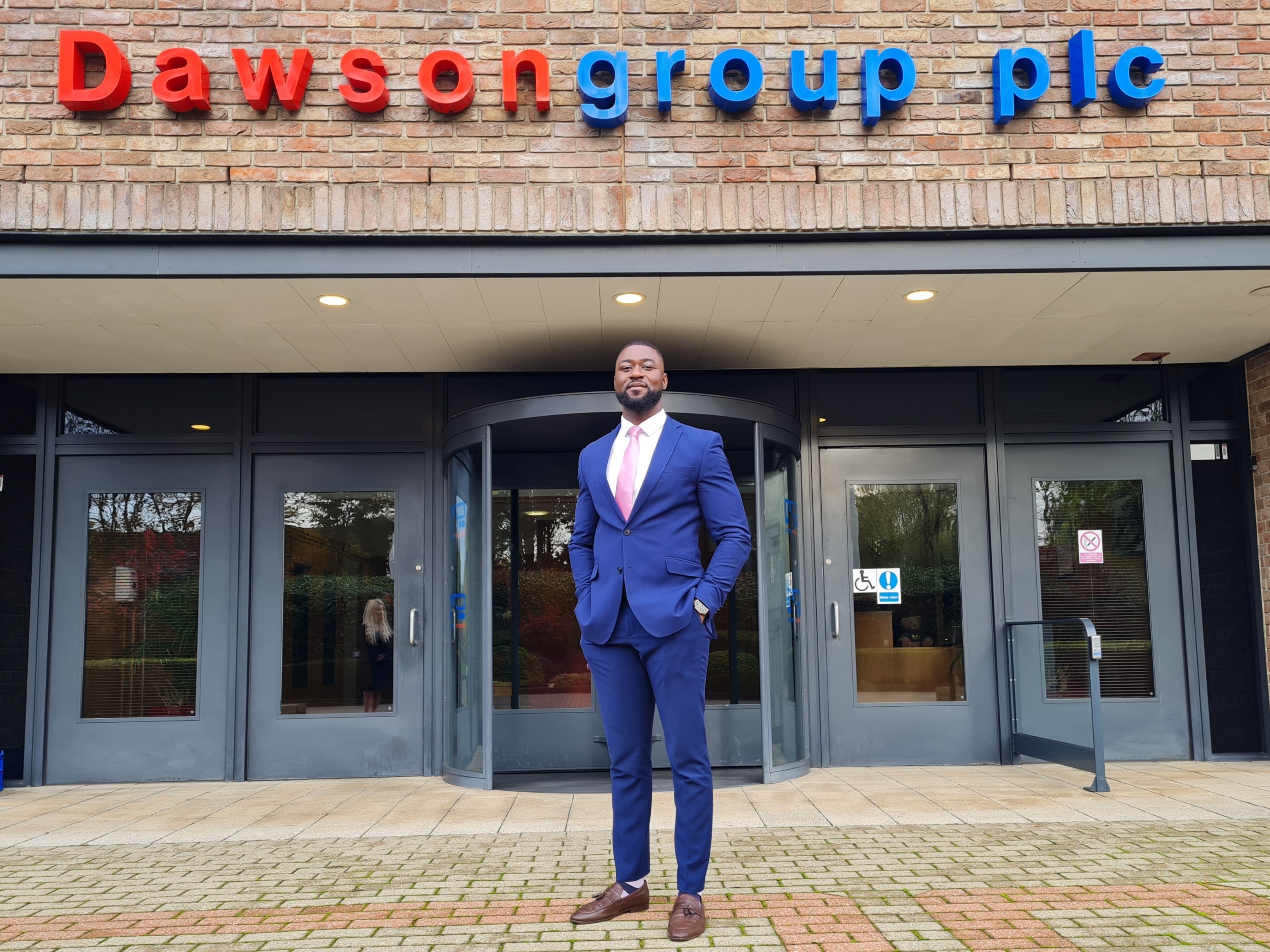 Dennis Baah, Area Sales Executive for Dawsongroup material handling