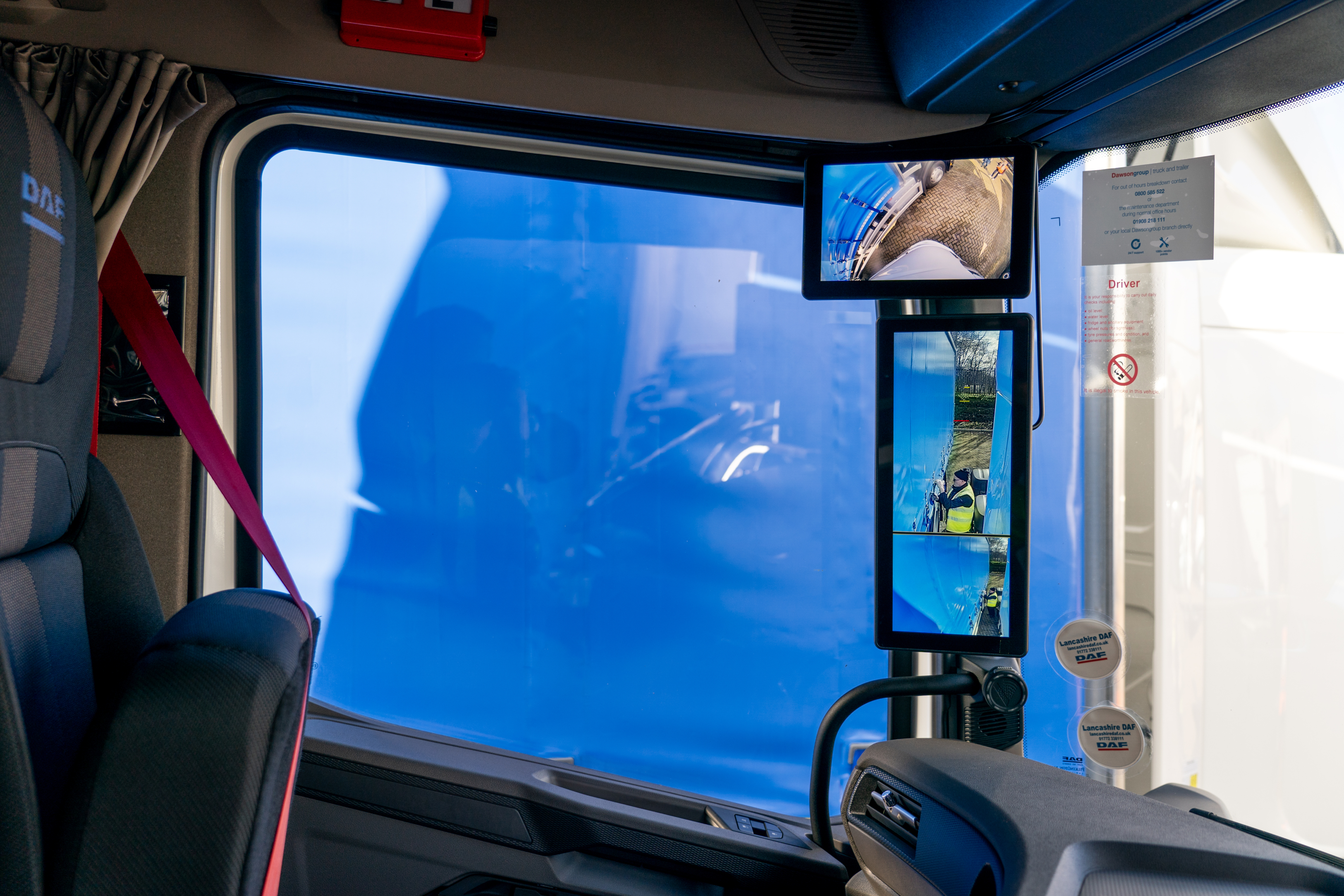 DVS 2024 ready DAF tractors, now available at Dawsongroup truck and trailer.