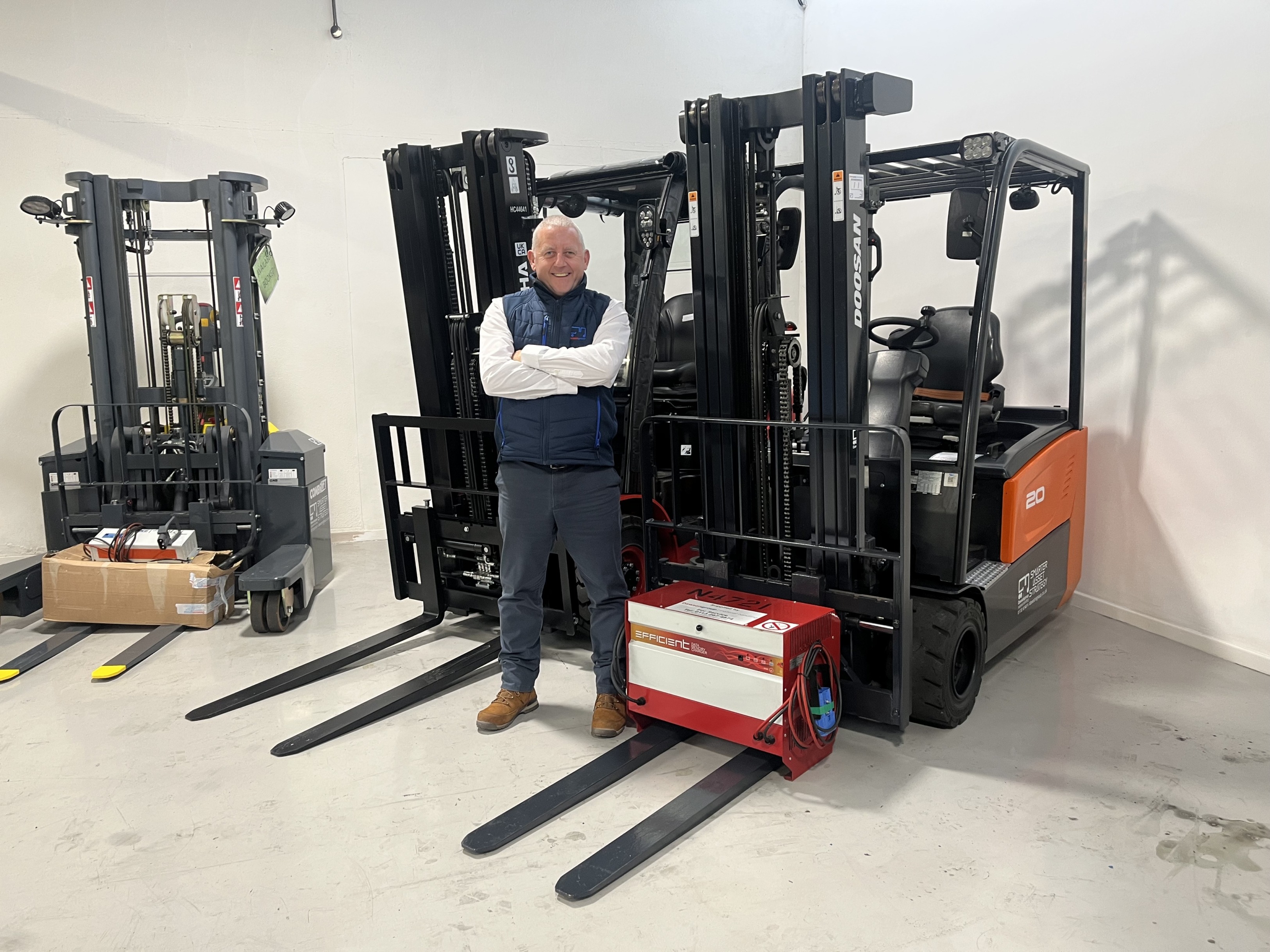 Paul Hull, Area Sales Executive for Dawsongroup material handling